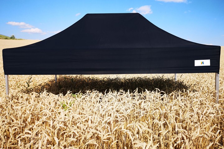 3x6 m Sulankstoma pavėsinė reklaminei spaudai