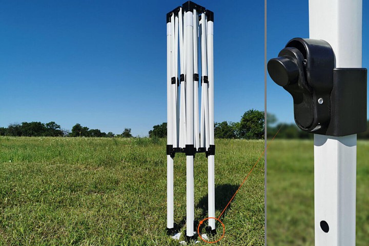 Išpardavimo reklaminiai stendai 2x2