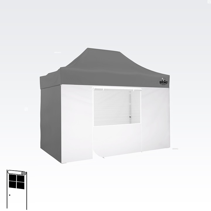 sulankstoma palapinė 6x3